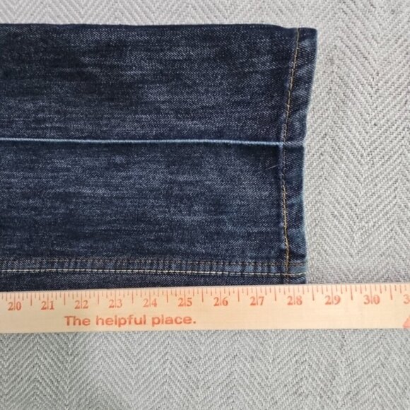 PD&C Jeans Men's 36x32 Dark Wash Blue Comfort Stretch Fit Retention - Picture 13 of 16